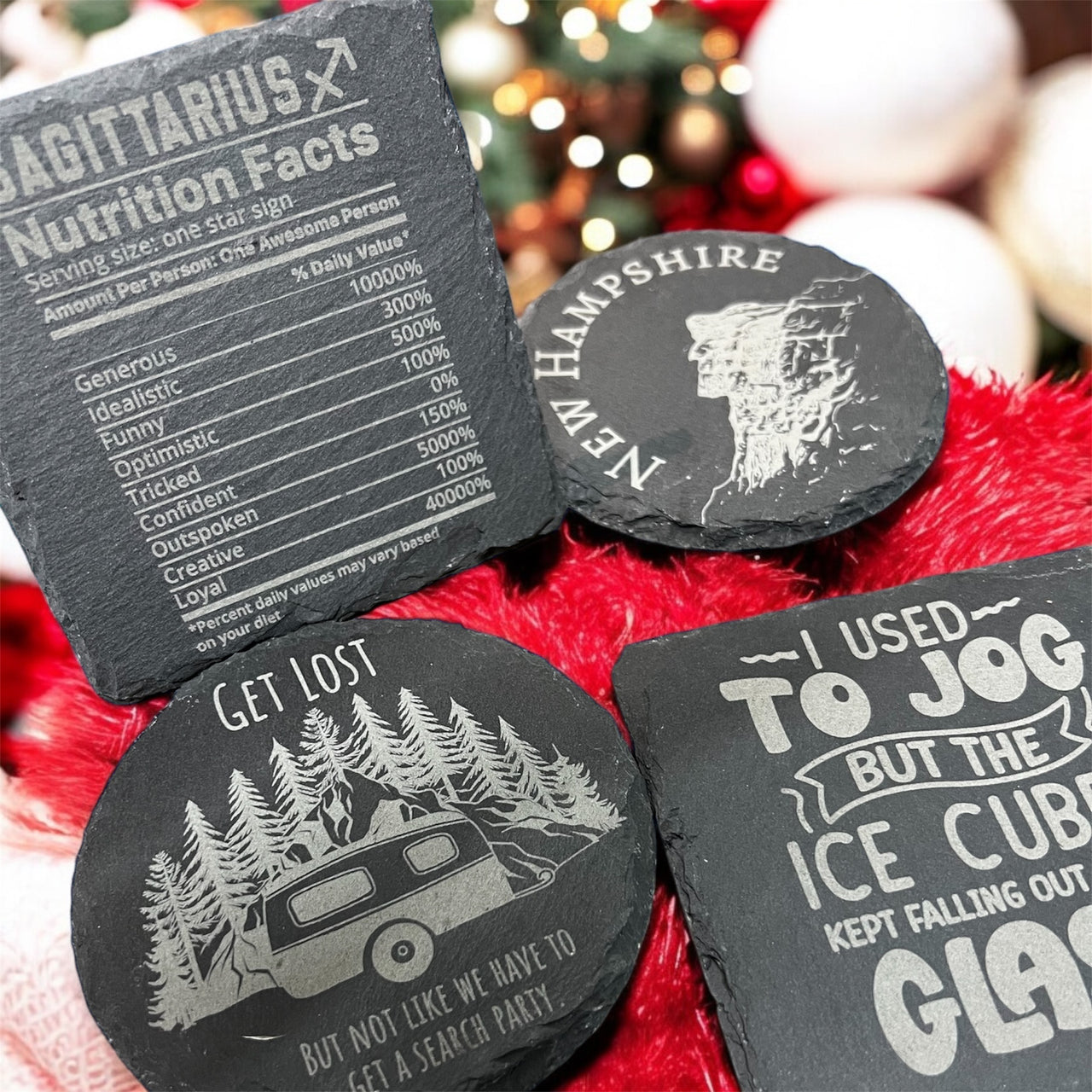 Custom Slate Coasters