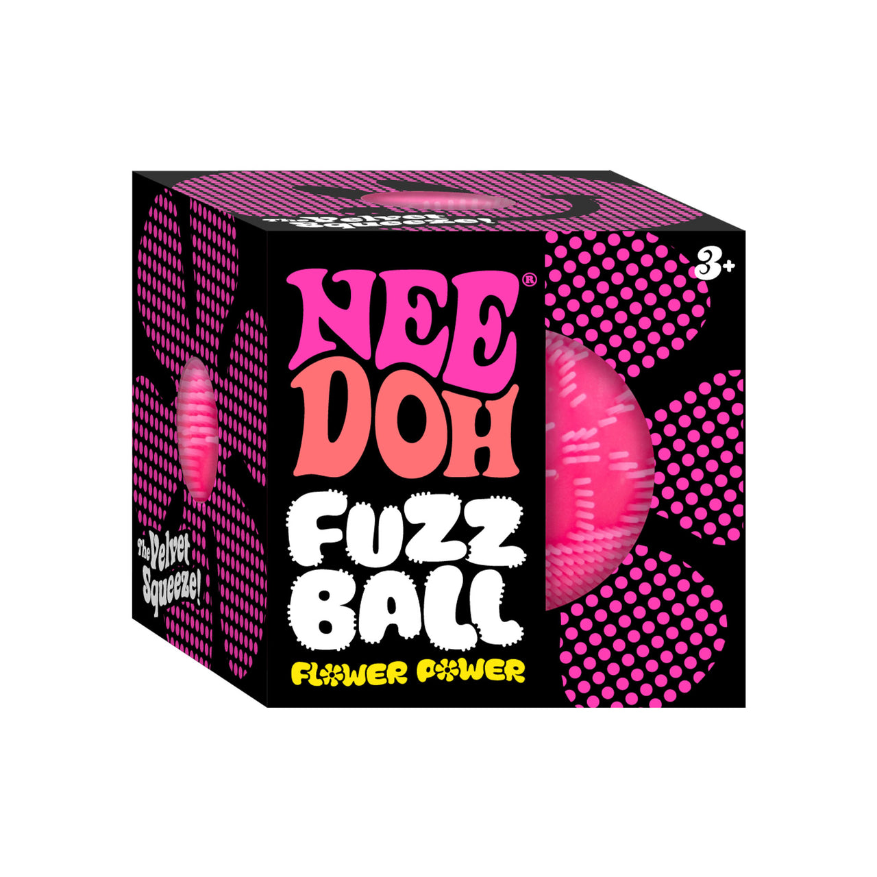 NEEDOH PRE-ORDER NEE DOH FUZZ BALL FLOWER POWER