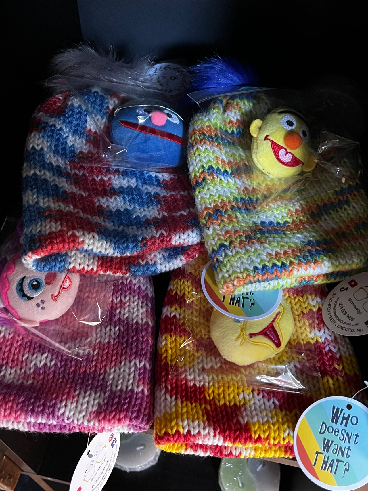 Sesame Street Childs Winter Hats, BEANIE