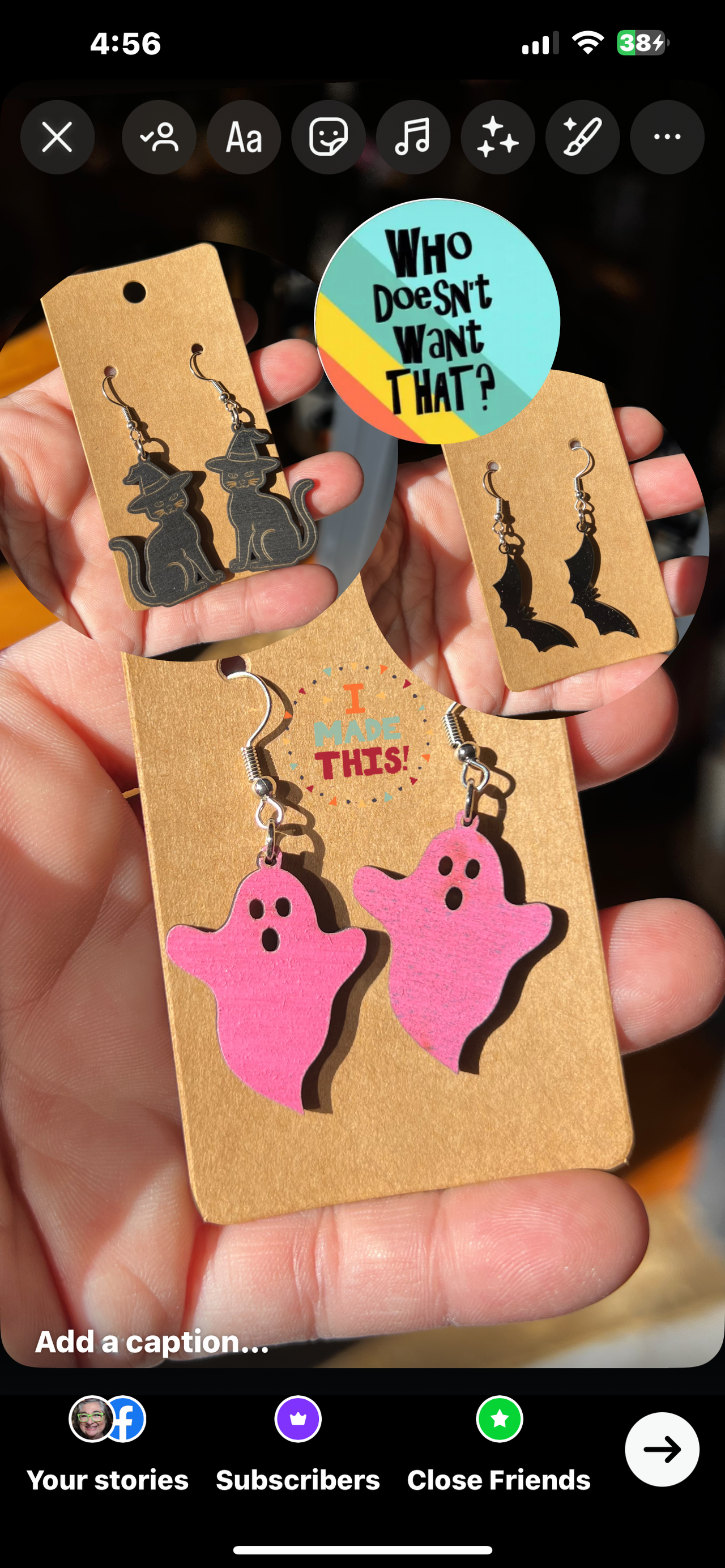 Spooky Earrings